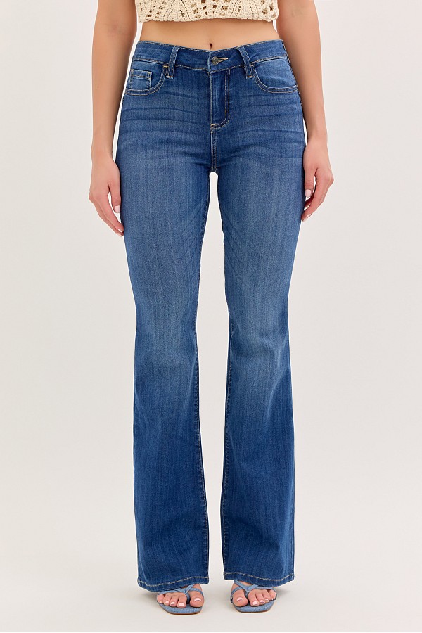 Mid Rise Curvy Fit Flare